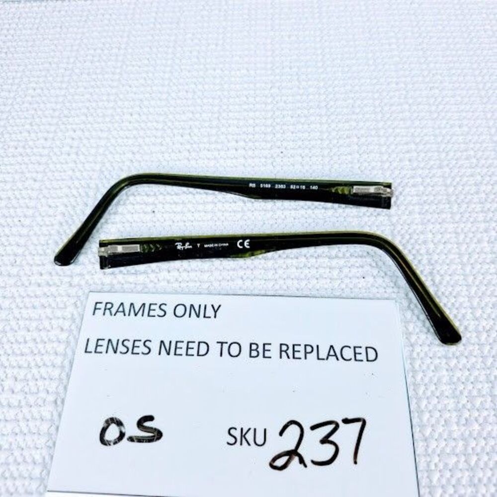 RAY BAN RB5169  TEMPLE ARM PARTS REPLACEMENT 2383 140mm Brown Crystal Green